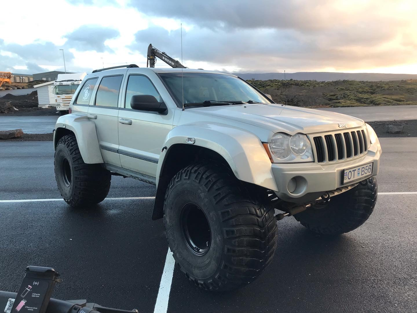 jeep wk framhásinga breytingasett