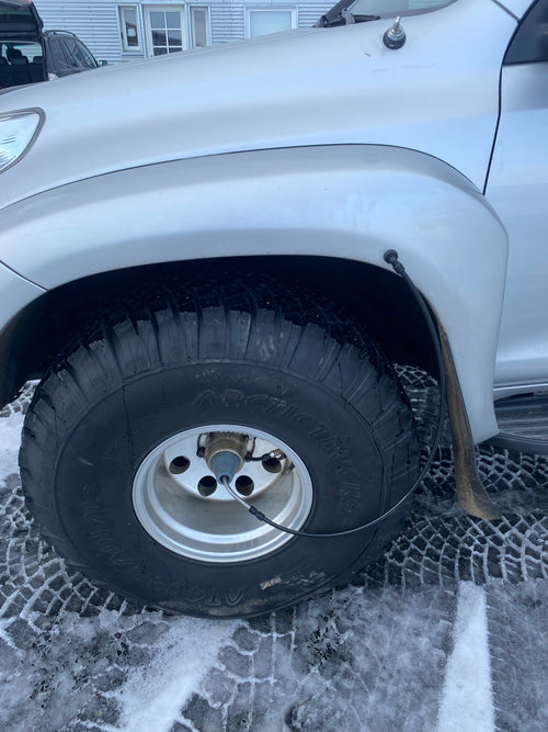 Úrhleypihné á felgumiðjur
